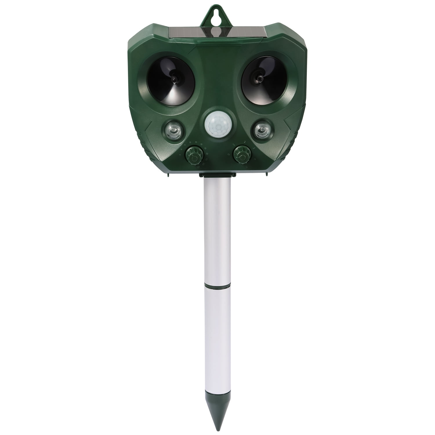 BSI Multistop Outdoor Plus - Ultrasonic + Flash Light + Alarm - For  repelling cats, dogs, wildlife and birds - Range up to 500m²