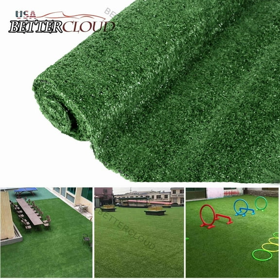 33ft. x 3ft. Synthetic Landscape Fake Grass Mat Artificial Pet Turf Lawn Garden
