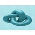 thumbnail image 1 of Ahgly Company Machine Washable Indoor Rectangle Transitional Electric Blue Area Rugs, 6' x 9', 1 of 7