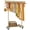 Gold, variant on Clothes Rack, Clothing Rack for Hanging Clothes, Rolling Garment Rack Sturdy Coat Rack Portable Wardrobe Rack Metal Closet Rack for Bedroom Laundry Living Room, Black