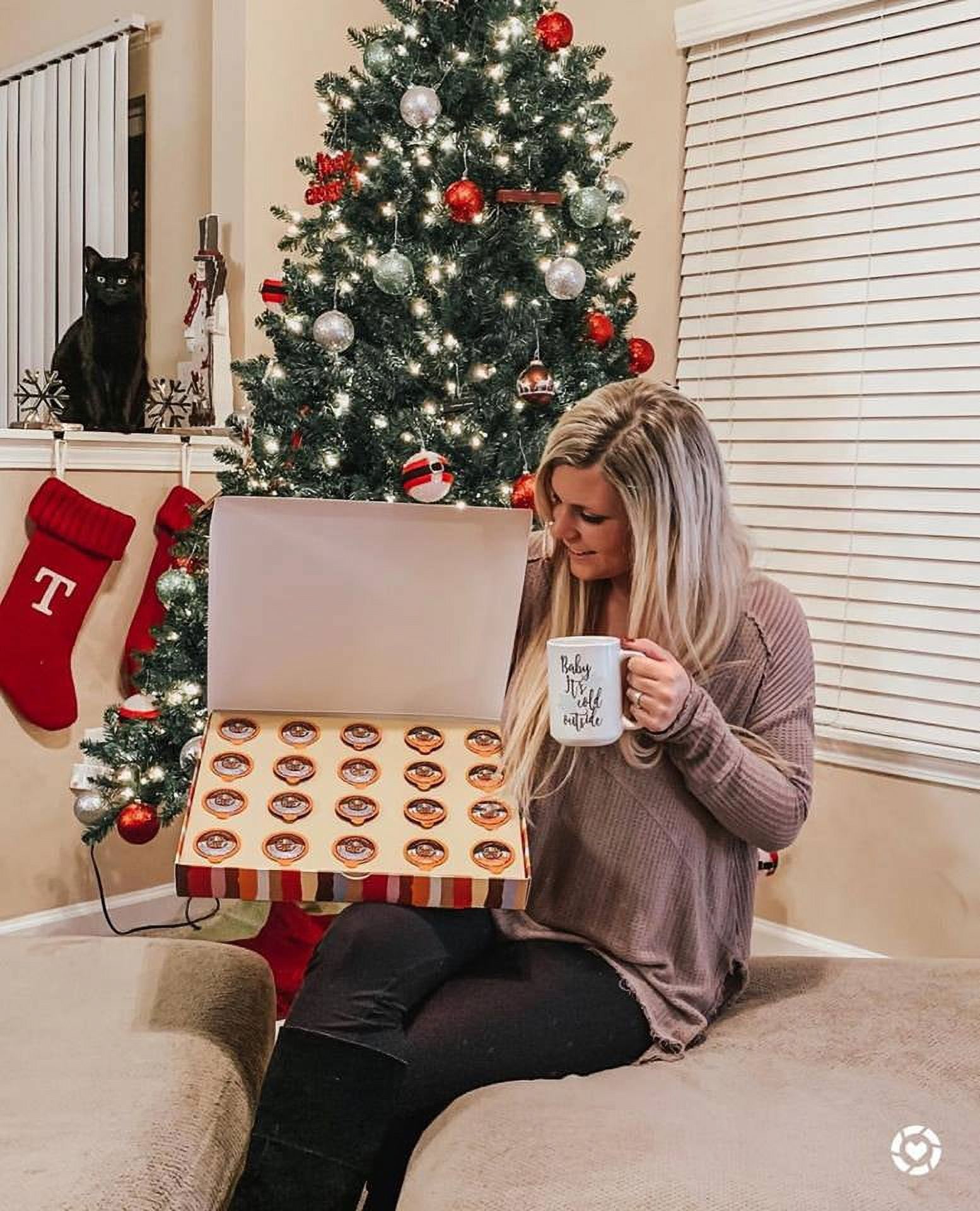 Crazy Cups Flavored Deluxe Sampler Coffee Pods, Medium Roast, Pack of 20 For Keurig 2.0 K-cup Machines