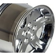 thumbnail image 5 of 15x8 Wheel Fit Jeep - Wrangler Style Chrome Rims, Hollander 9050 Fits select: 1995 JEEP WRANGLER / YJ S/RIO GRANDE, 2000-2001 JEEP CHEROKEE SPORT, 5 of 5