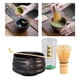 thumbnail image 4 of batidor de matcha,Juego de té japonés Matcha Cucharadas de batidor Matcha,Juego de inicio de Matcha tradicional Chasen Chashaku,Kit de ceremonia Matcha hecho a mano para el té, 4 of 9