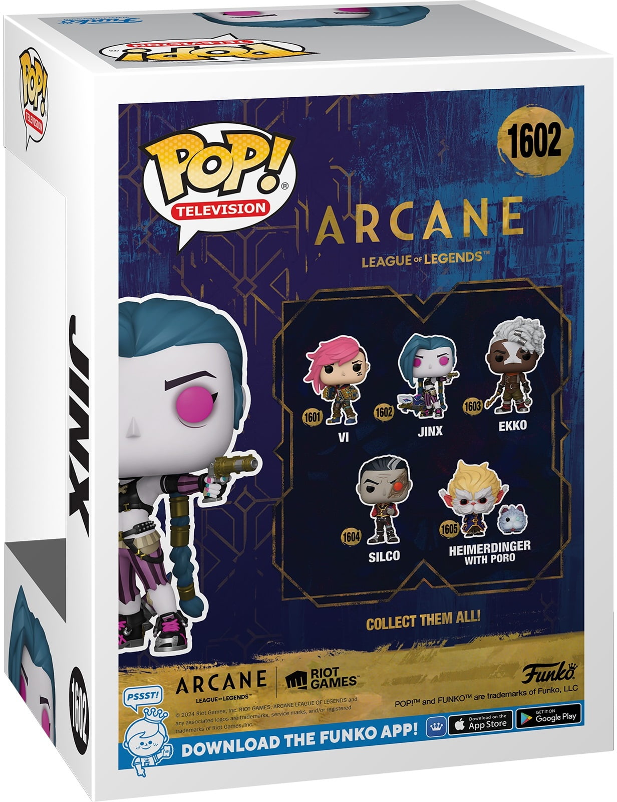 Amazon.com: Funko POP TV: Arcane LOL - Jinx - Arcane: League