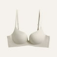 thumbnail image 5 of Gerichy Women's T-Shirt Bra Push Up Underwire Bra White,XL, 5 of 6