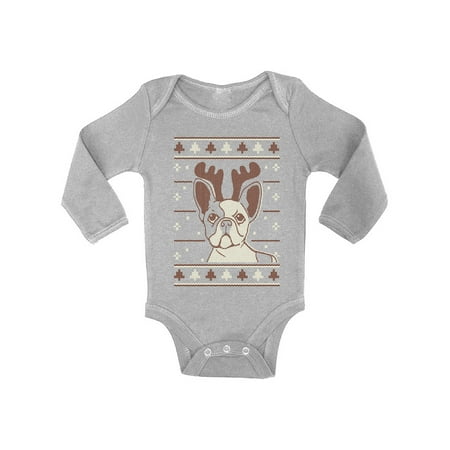 

Awkward Styles Ugly Christmas Baby Outfit Bodysuit Xmas Puppy Baby Romper