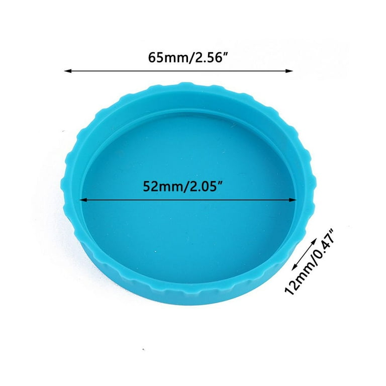 Silicone Soda Can Lids, 6Pack Reusable Soda/Beverage/Beer Can Lids, Can Covers, Can Caps, Can Topper, Can Saver, Can Stopper, Cans Mark, Fits