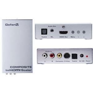 Gefen 1080p Hdmi Scaler - Gefen GTV-COMPSVID-2-HDMIS Video Scaler