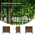 thumbnail image 7 of Farmhouse 3-Drawer End Table Set of 2 with Tray Storage and Charging Station, Ideal for Living Room with Sofa, Accent Chair, or Recliner, 7 of 7
