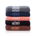 thumbnail image 7 of Superior Larissa 6-Piece Cotton Embroidered Towel Set, Coral, 7 of 7