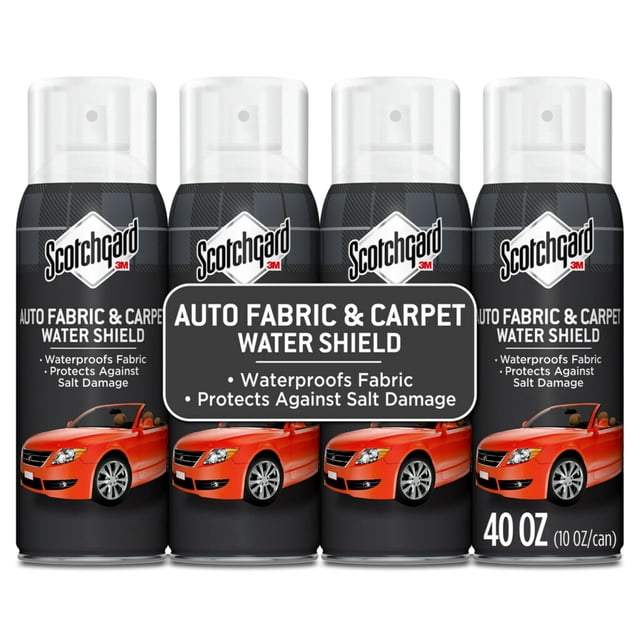 Protector contra el agua en aerosol Scotchgard para tapicería automotriz 1180 ml