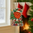 thumbnail image 4 of TiniDecor Merry Organs Heart Ornament 2025, Funny Christmas Tree Decor, Acrylic, Double-Sided, 4 of 4