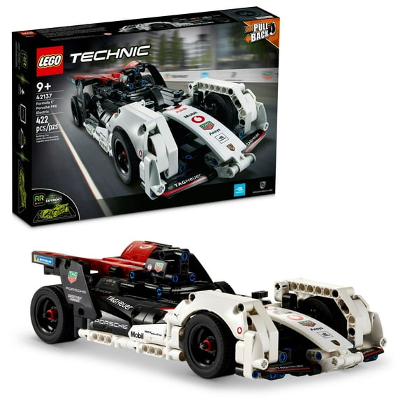 LEGO Technic Formula E Porsche 99X Electric Car Model Building Set, Pull-Back Toy Race Car Champion Winner, Comes with an Immersive AR App, Gift for Kids Ages 9 and Up