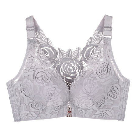 

Spdoo Lace Bralette for Women Wirefree Bra Non Padded Lace Trim Push Up Bra for A to D Cup Plus Size Bra