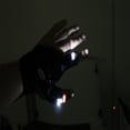 thumbnail image 3 of Guantes de antorcha LED al aire libre, guantes de trabajo con luz para la pesca, Sunnimix Luces de guantes de medio dedo, 3 of 7