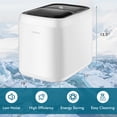 thumbnail image 2 of Costway Portable Countertop Ice Maker Machine 35Lbs/24H Self-Clean w/ Ice Basket & Scoop, 2 of 10