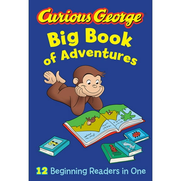 Pre-Owned Curious George Big Book of Adventures (Cgtv) (Hardcover) 0544084632 9780544084636