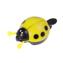 Worgeous  2 Pcs Ladybug Bike Bell Yellow Bicycle Lovely Horn Child