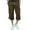 066 Brown, variant on Up to 65% off Pants For Men Oversized 3/4 Capri Trousers Cargo Slacks Straight Leg Pants Plus Size Trousers Pockets Slacks Solid Color Pants Wide Leg Trousers Casual Hiking Slacks