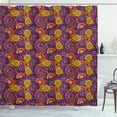 thumbnail image 1 of Ambesonne Vintage Shower Curtain, Oriental Curvy Paisley, 69"Wx70"L, Multicolor, 1 of 3