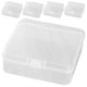 thumbnail image 1 of 5 piezas de mini contenedores de almacenamiento, pequeñas cajas de plástico con tapas con bisagras, contenedores de piezas, cuentas para organizar, 1 of 6