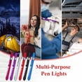 thumbnail image 5 of cyrico 6 Pack Pen Lights for Nurses, LED Reusable Pen Light with Pupil Gauge Penlights for Nurse Students Doctors Daily Use with Pocket Clip (Assorted Color), 5 of 6