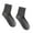 Dark Grey, variant on High Performances Men's Cotton Middle Calf Socks Sweat Absorbing Technology Elastic Arch Support Hot Weather Essential
