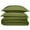 Sage Green, variant on Cosy House Collection 100% Rayon Derived from Bamboo Duvet Cover Set - Cooling, Breathable, Soft & Smooth