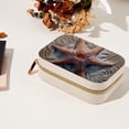 thumbnail image 7 of Starfish Velvet Portable Jewelry Organizer Box with Removable Compartment - Gift and Jewelry Display, 7 of 7