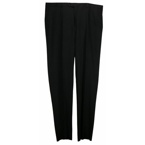 Trussini Pantalon en Laine Noire pour Hommes & Capri - 42