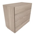 thumbnail image 5 of Lines 35''x 32'' 4 Wood -Drawer Dresser, Chest, Modern 4 Drawer Dresser, Bedroom Chest for Kids Room, Bathroom, Closet, Entryway, Hallway White Finish Cordoba Beige, 5 of 6