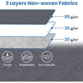 thumbnail image 3 of Bolsa de almacenamiento para edredón de dormitorio, caja de almacenamiento no tejida, tela para ropa, caja de almacenamiento para cama, 6 piezas Vhermosa Cajas Organizadoras, 3 of 7