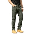 thumbnail image 5 of Lightweight Water Resistant Tactical Work Pants for Men 4 Way Stretch Ripstop Multi Pocket, L, 5 of 8