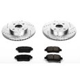 thumbnail image 3 of PowerStop Front Z23 Evolution Sport Carbon-Fiber Ceramic Brake Pad and Drilled & Slotted Rotor Kit Fits: TOYOTA Select Models K821, 3 of 10