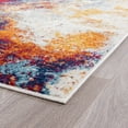 thumbnail image 5 of Diamond Contemporary 5' x 7' Multi-Color Polypropylene Indoor Area Rug, 5 of 9