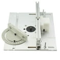 thumbnail image 3 of Aluminum Router Table Insert Plate Woodworking Benches Saw Miter Gauge Sliding Brackets Table Panel Saw Machinery 240x200x6mm ,Efficient Cutting, 3 of 7