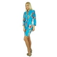 thumbnail image 2 of Bimba Women Short Cotton Robe Bridesmaid Getting Ready Wrap Cover Up, 2 of 5