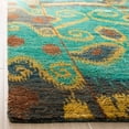 thumbnail image 4 of Contemporary Rug - Thom Filicia Hemp Pile -Indigo Spectrum-Color:Indigo Spectrum,Design:Contemporary,Shape:Small Rectangle,Size:6'L x 4'W, 4 of 5