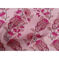 thumbnail image 4 of oneOone Cotton Poplin Fabric Leaves|Floral & Paisley Block Print Fabric BTY 42 Inch Wide, 4 of 4