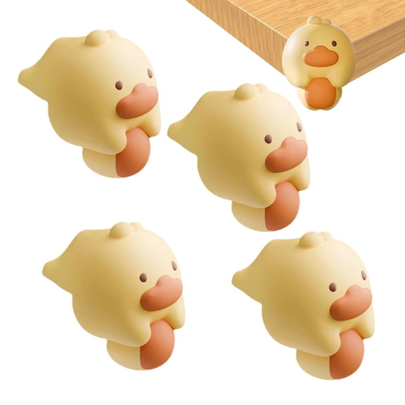 EcoNest Edge Soft Toddler Proofing Edge And Corner Guards Portable Cute Table Corner Protectors Bump Soft Corner Protectors For Furniture Glass 4X Tables Corner Toddler Protector For