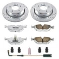 thumbnail image 3 of PowerStop Rear Z26 Street Warrior Carbon-Fiber Ceramic Brake Pad and Drilled and Slotted Rotor Kit Fits: BMW Select Models K3125-26, 3 of 9
