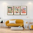thumbnail image 3 of Hieng Canvas Wall3 Piece Henri MattiseAbstract Colorful Matisse Posters Canvas Prints for Wall and Home Office Decorations Bronze Gold, 3 of 6