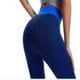 thumbnail image 1 of Fitness Pantalones de yoga elásticos de cintura alta Pantalones deportivos de entrenamiento para mujer (Azul L) Tmvgtek Para Estrenar, 1 of 2