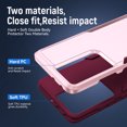 thumbnail image 2 of Slim Hybrid 2-In-1 Hard PC Soft TPU Shockproof Cover Protective Case for Samsung Galaxy S21 FE, 2 of 7