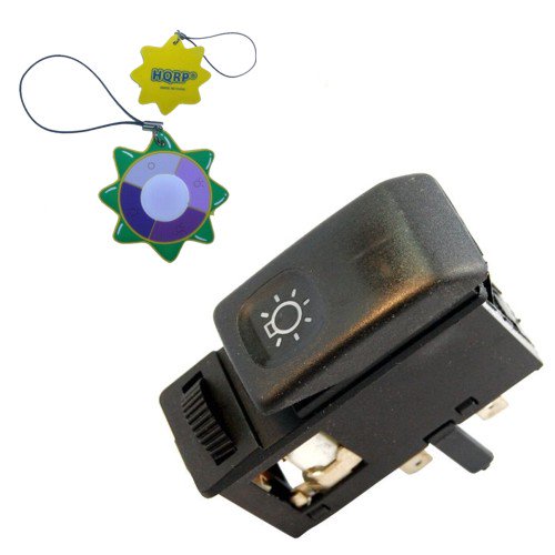 HQRP Head Light / HeadLight Switch Dash Button for VW GOLF Mk2 (19E