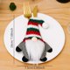 thumbnail image 1 of Christmas Tableware Holders Plaid Snowflake Knife Fork Bags Covers for Xmas Party Decorations Dinner Table Decor Ornaments, 1 of 5