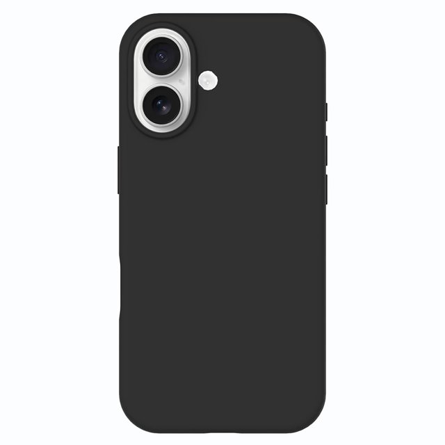 Blu Element Étui Silicone MagSafe Noir pour iPhone 17