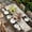 White Brown Tan, variant on Bless OurHome Table Cloths for 5 Foot Rectangle Tables, Farmhouse Pots Texas Stars Retro Wooden Plank Patio Waterproof Elastic Fitted Tablecloths, Washable Rectangular Table Cover for Camping