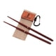 thumbnail image 1 of Palillos de madera plegables para vajilla, picnic, escuela, oficina, barbacoa, mochilero Caqui, 1 of 9