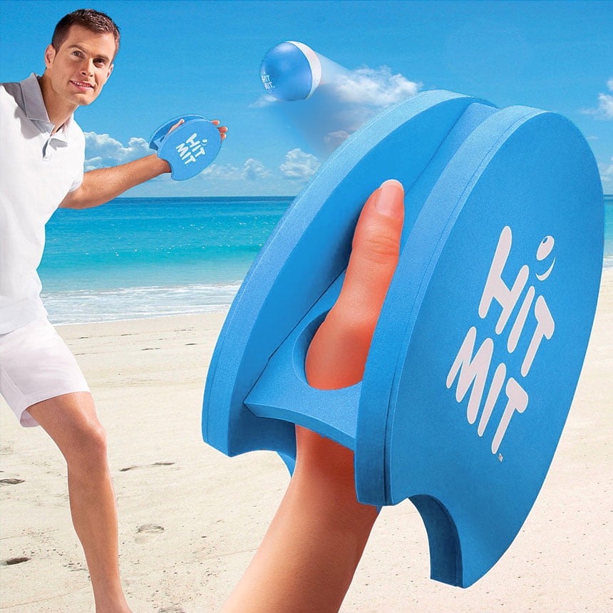 Hit Mit Hand Paddle Game (Red) by Sport Squad
